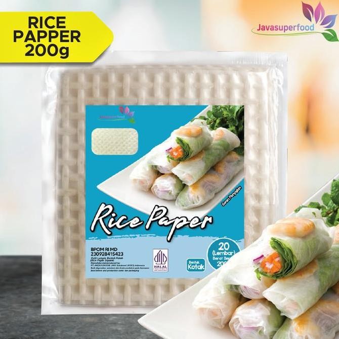 

(Expert) [BELI 3 GRATIS 1] Rice Paper / Kulit Lumpia Vietnam BANH TRANG 200g