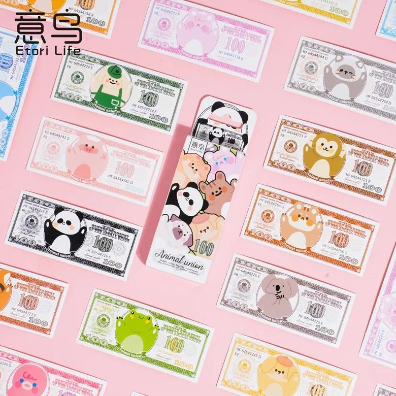 

Etori Life 30Pcs Kawaii Cute Cartoon Animal Panda Sticker Student Stationery Notebook Hand Account Sticker Mobile Phone Sticker