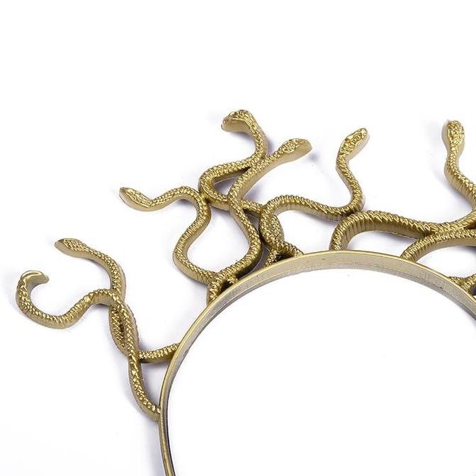 BANDO KEPALA ULAR MEDUSA BANDO ULAR HALLOWEEN PARTY KOSTUM HALOWEEN