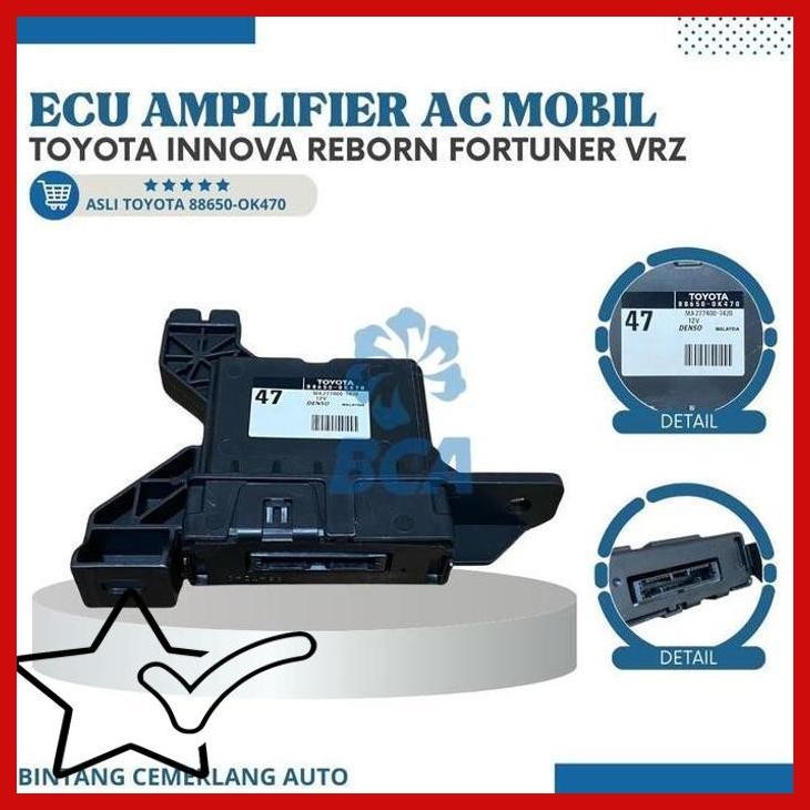 [TGA] ECU AMPLIFIER AC MOBIL TOYOTA INNOVA REBORN FORTUNER VRZ DENSO ASLI