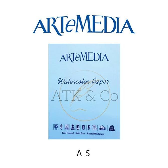 

Sale Artemedia Watercolor Paper A5 200Gr - Kertas Water Color Cat Air 200Gsm Isi 12 Lembar