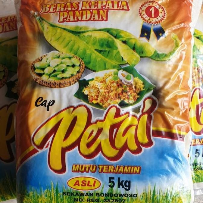 

(Expert) Beras Pandan Merk Pete Kualitas Premium Kemasan 5Kg
