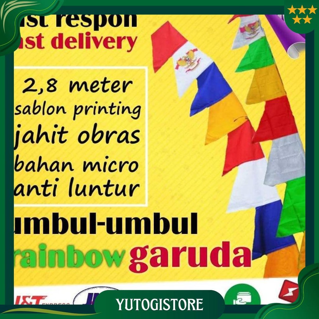 Umbul Umbul Merah Putih Umbul Umbul Warna Bendera Merah Putih Bendera Umbul Umbul Gratis Ongkir