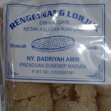 

JH8 Kerupuk RENGGINANG LORJUK | Krupuk Ketan dan ikan laut - ASLI SUMENEP