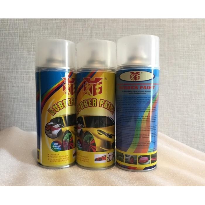 Op Rubber Paint Cat Karet Spray Semprot Velg Body Mobil Motor O360