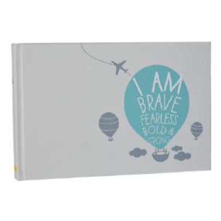 Ct_C1077 Album Foto Magnetik 4R Brave And Strong White Isi 20 Foto Uk-80