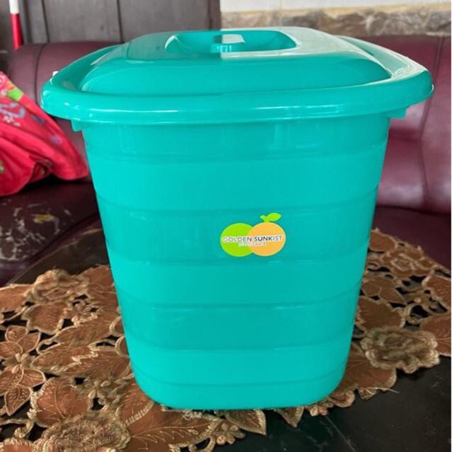 Ember Plastik Tutup Besar - Ember Plastik Serbaguna - Tutup Ember - Ember Plastik Tebal