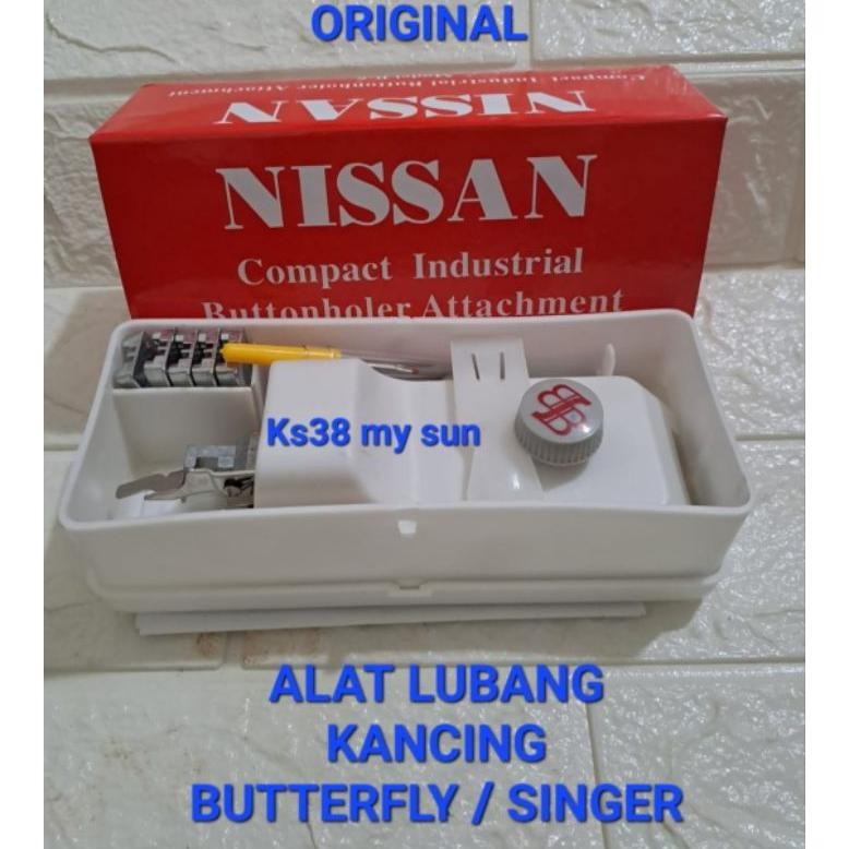 NEW alat lubang kancing ori mesin hitam klasik [terbaik][terlaris]