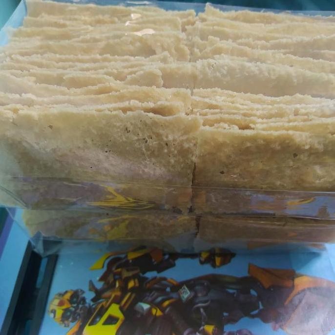 

KERUPUK GENDAR / KERUPUK PULI / LEMPENG BENANG RAJA KEMASAN 500 GRAM Krupuk Keripik