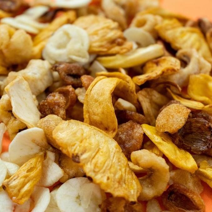 

APELICIOUS Paket Keripik Buah Fruta 4pcs 50g (Apel (2), Pisang, Salak)