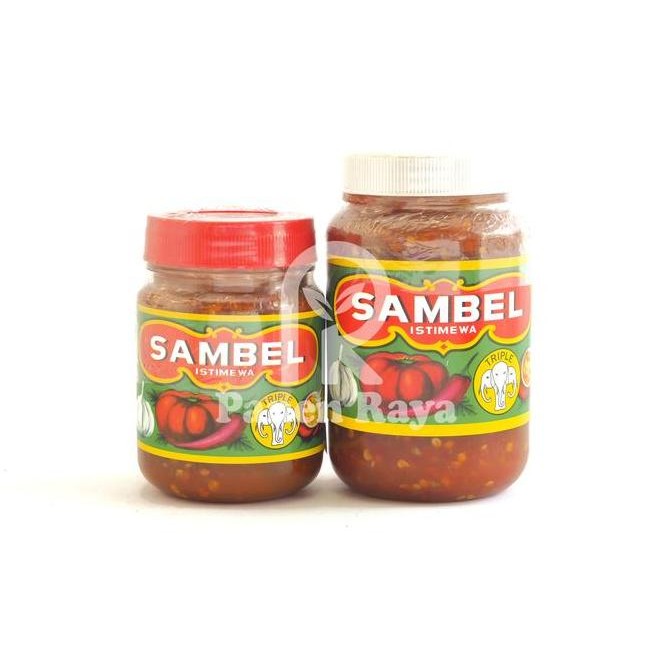 

Sambal Bawang Triple Gajah Besar Sambel