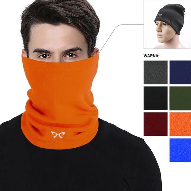 Masker Polar Thermal Multifungsi Ban Beanie Hat Untuk Musim Dingin Winter