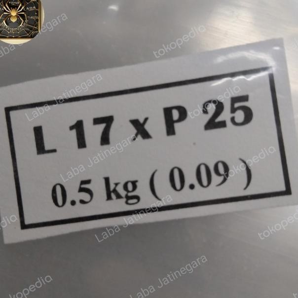 Plastik Klip 17X25 Tebal