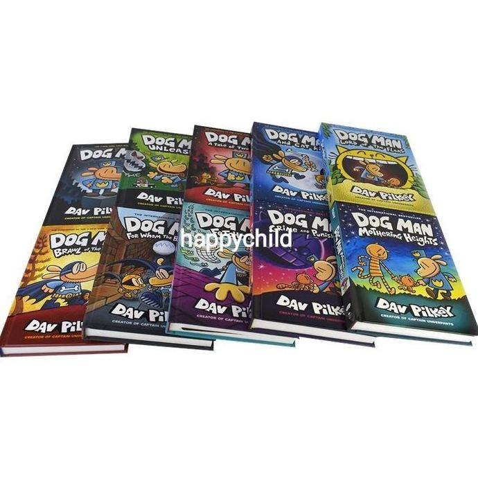 

original guaranteed Dogman comics full color buku cerita buku anak LM