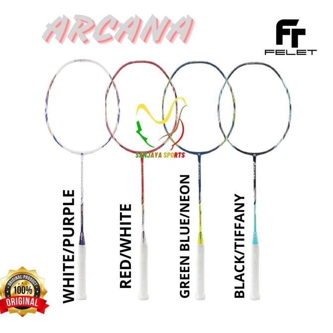 [sportshop] RAKET FELET BADMINTON BULUTANGKIS FELET ARCANA ORIGINAL