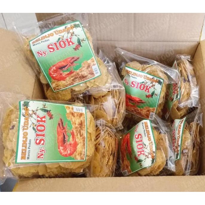

KERUPUK BELINJO / BLINJO UDANG PEDAS MANIS NY. SIOK ORIGINAL
