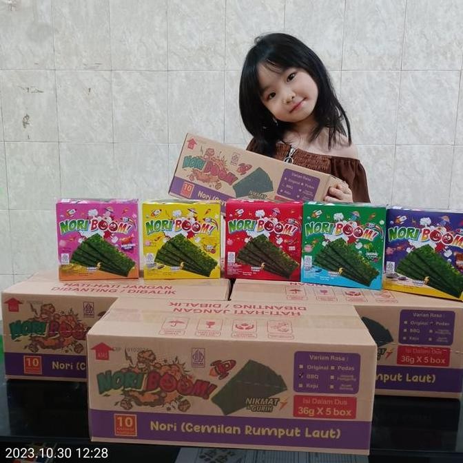 

PAKET 1 DUS NORI BOOM SNACK RUMPUT LAUT ANAK
