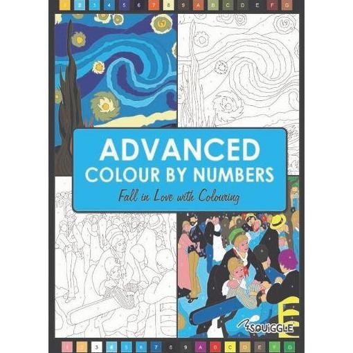 

Squgle Uk Colouring Book By Numbers Buku Mewarnai Dewasa