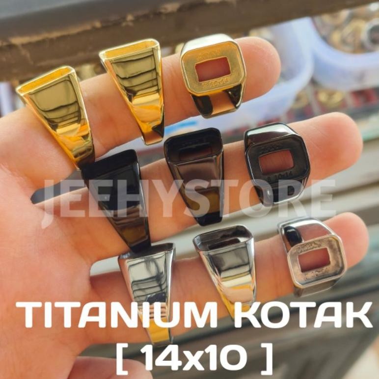 Ring Emban Titanium Super Kotak 14x10 dan 10x12 DiM
