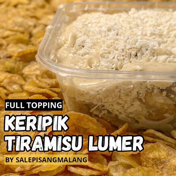 

KERIPIK PISANG TIRAMISU LUMER | 250 gr KERIPIK PISANG KRISPI MELTED MALANG