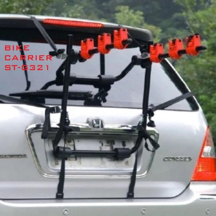 ''Terlaris" Bike Carrier G321 Car Bike/ Car Bike Carrier/ Rak Sepeda Mobil Murah