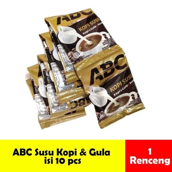 

Kopi ABC Susu Sachet (Isi 10 sachet / renceng)