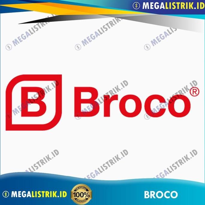 [Expert] Broco Saklar Engkel / Single Hotel 2 Arah New Gee Urea Cream 5163-11