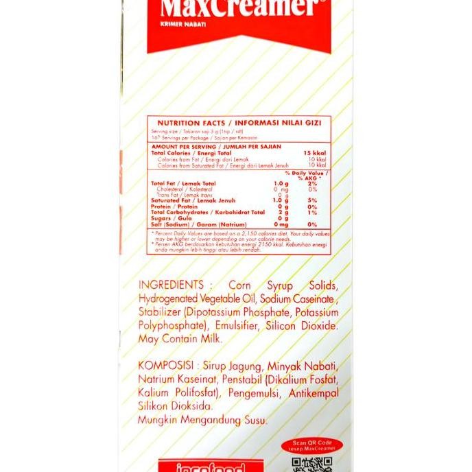 

MAX CREAMER Non Dairy Creamer All Varian