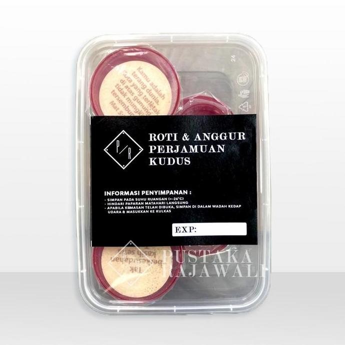 

Roti & Anggur Perjamuan Kudus : 1 Pak isi 5 set