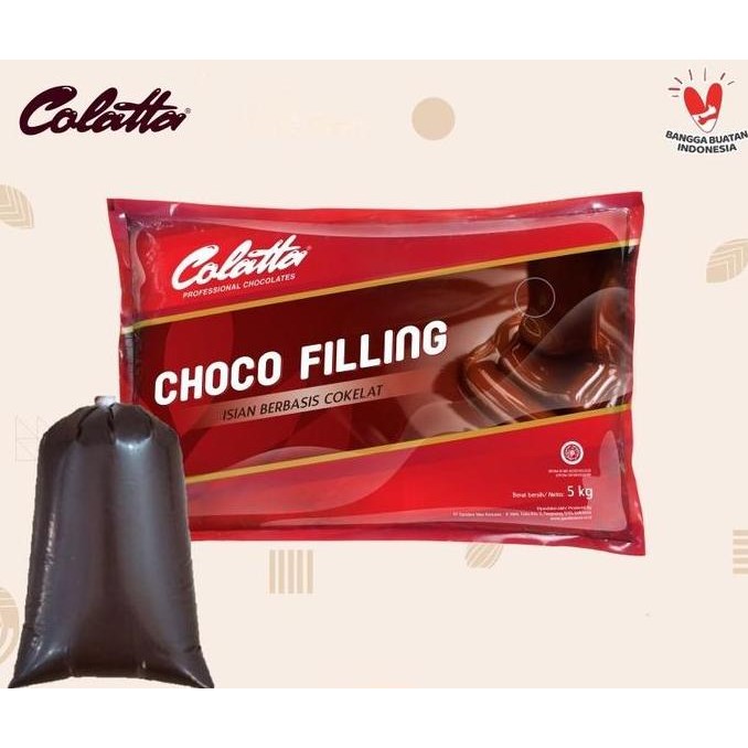 

Colatta Choco Filling 500gr Selai Coklat Isian Roti Premium