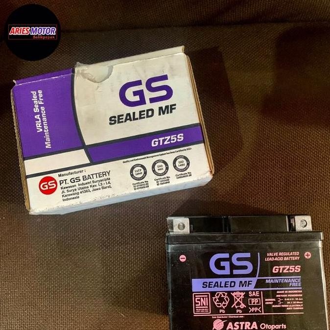 $$$$] AKI GS GTZ5S 12V 3.5A