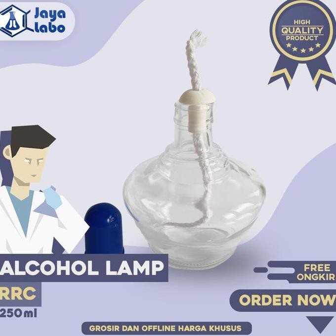 Sale Alcohol Lamp 250 Ml/ Lampu Spirtus/ Bunsen Spirtus Rrc