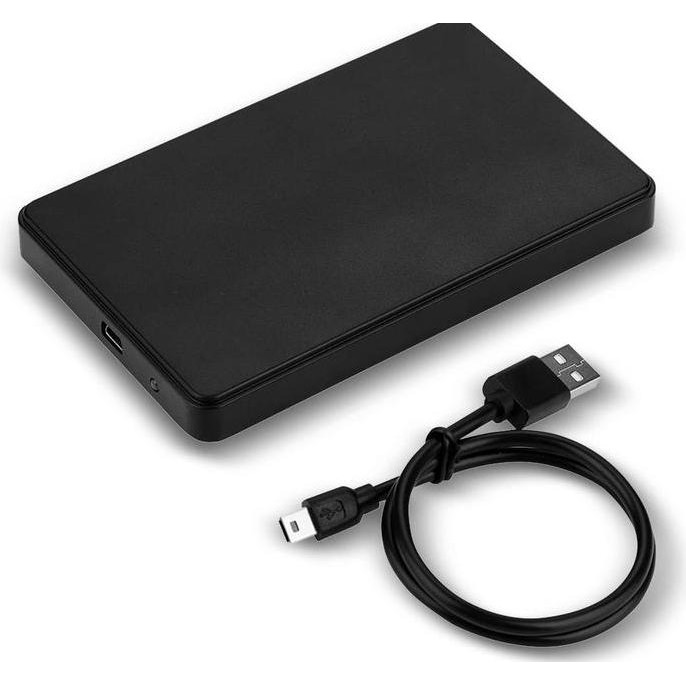 {{{{}}] EXTERNAL CASE HDD 2.5 SATA CASING HARDDISK 2.5 INCH ENCLOSURE /Plastik