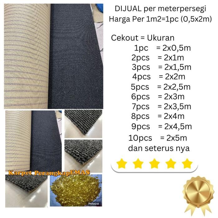 Karpet TS NOBEL Karpet perangkap emas karpet tambang emas karpet kantor