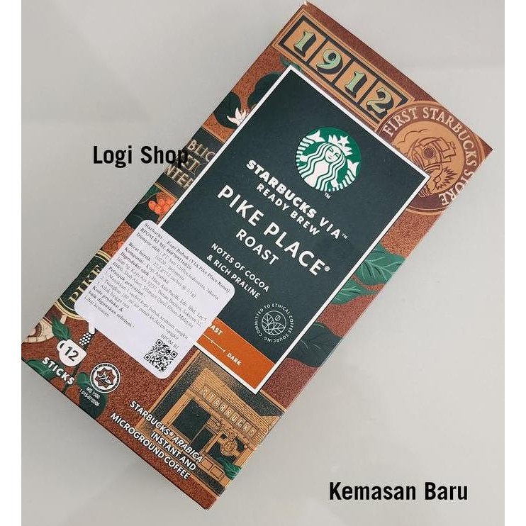 

JH8 Starbucks Coffee VIA Ready Brew Pike Place Roast