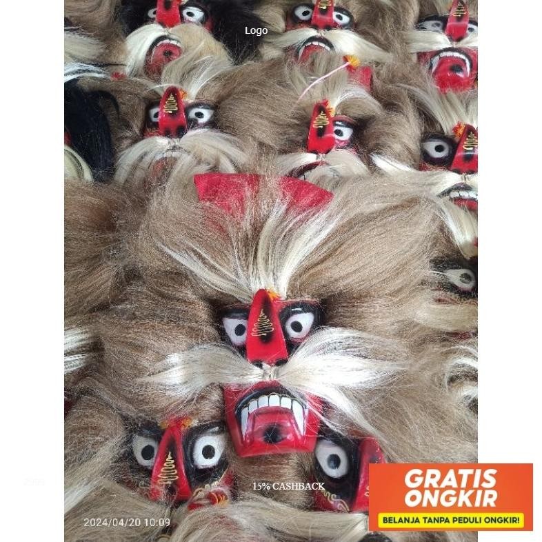 Bujang Ganong/Ganongan Anak/Topeng Bujang Ganong Murah Trend