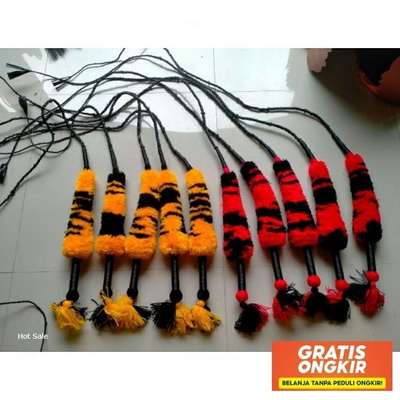 Cambuk Tari Pecut Jaranan Cambuk Bopo Jederan Pecut Tari Kuda Jaranan Pentas Stock