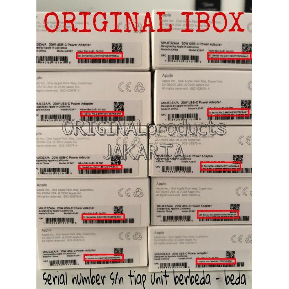 (Expert) ORIGINAL APPLE IBOX ADAPTER 20w CHARGER IPHONE 11 12 PRO MAX 20 WATT