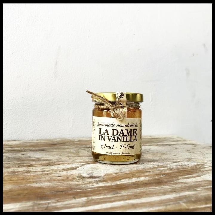 

Terlaris La Dame In Vanilla Extract 100Ml - Ekstrak Vanila Halal Mui Good Quality