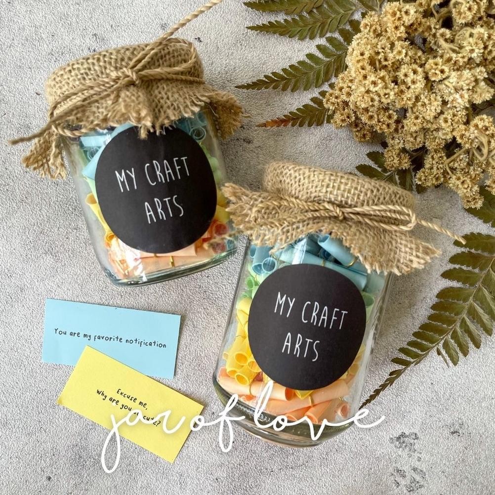 

Jar of Love [SUDAH DITULIS] - My Craft Arts DiM