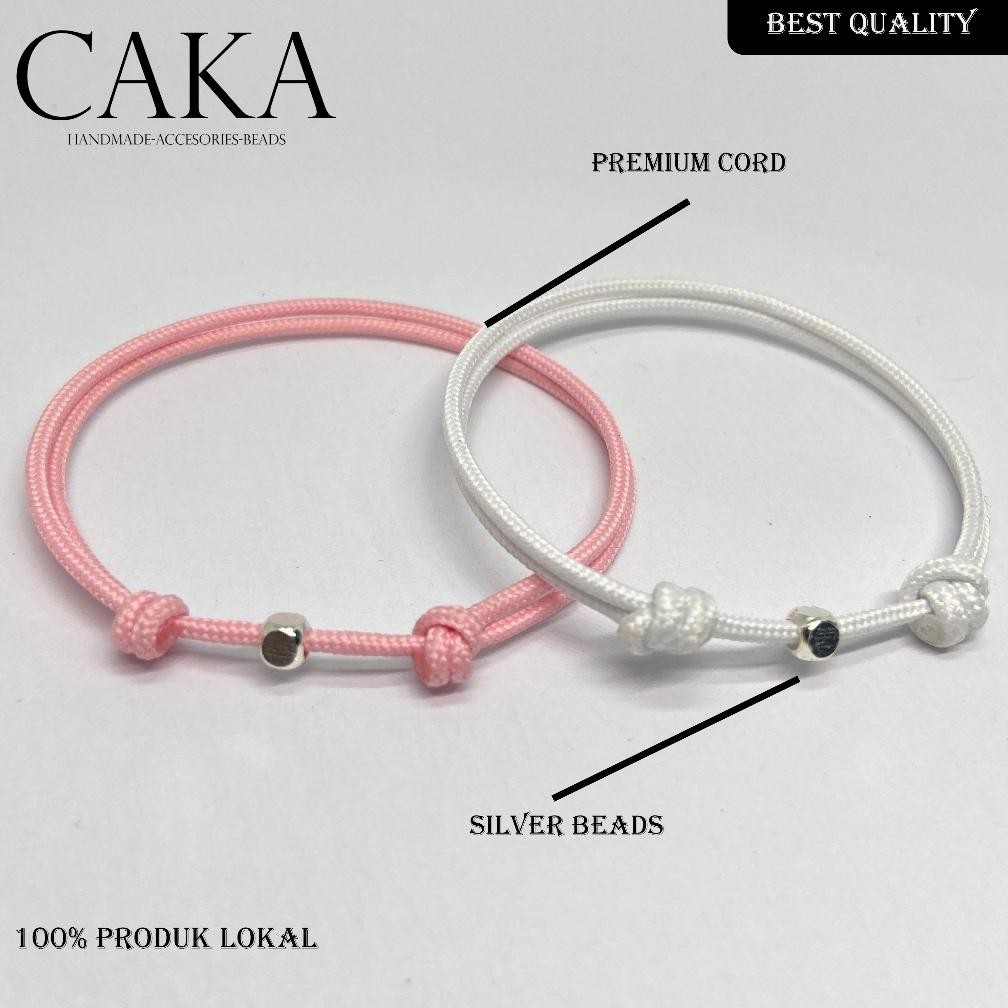 GELANG COUPLE PASANGAN TALI ORIGINAL / GELANG COUPLE / GELANG TALI PARACORD / GELANG HITAM / BRACELE