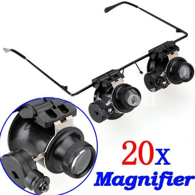 

Sale Kacamata Pembesar Kaca Mata Teknisi Service Jam Tukang Jahit Unisex -