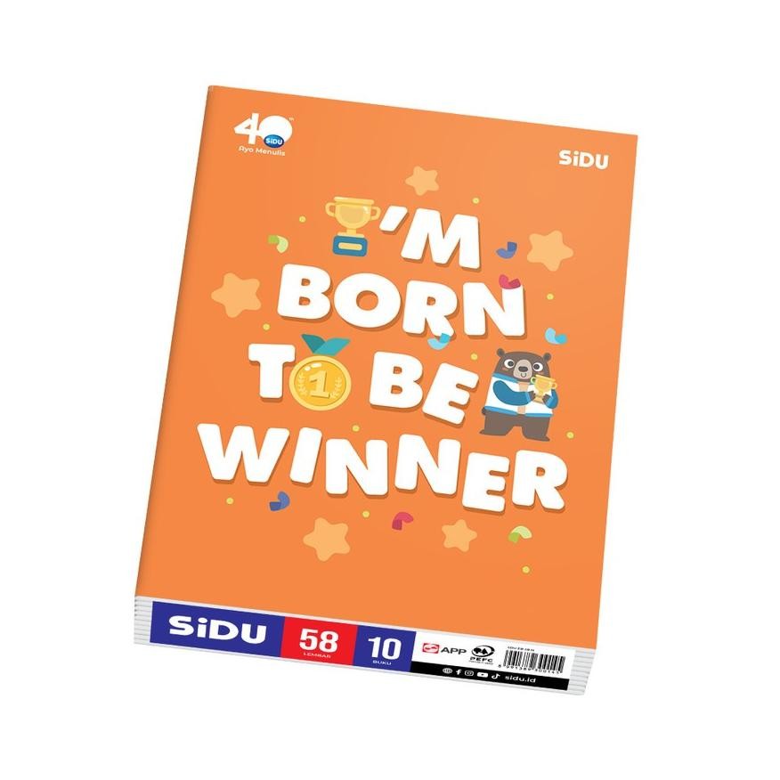 

Buku Tulis SIDU Sinar Dunia 58 Lembar 1 Pak Isi 10 - Buku Sekolah Skola