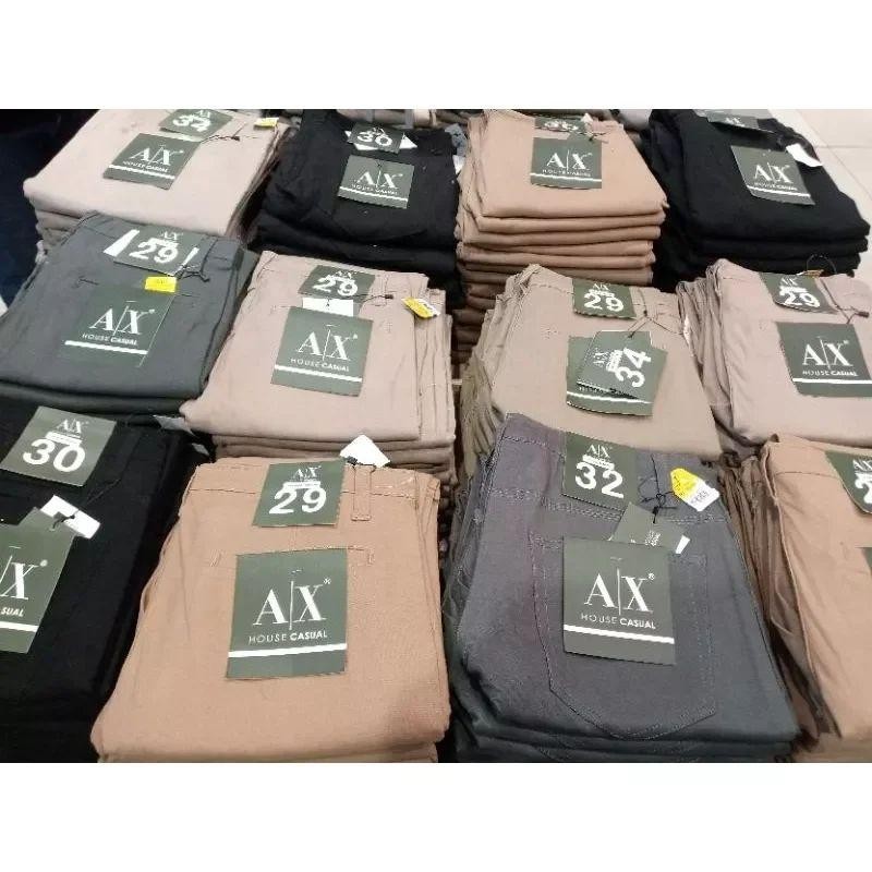 Celana Panjang Chino Brand Ax House Original Premium Termurah Best Quality 100% Original