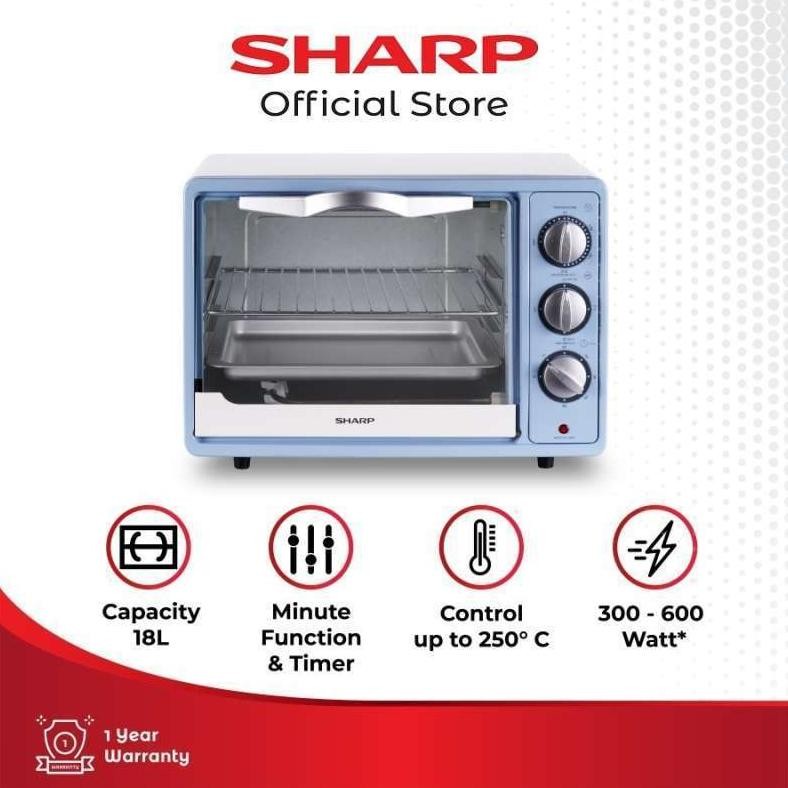 SHARP  EO-18BL Elektric Oven Libre Series 18 L