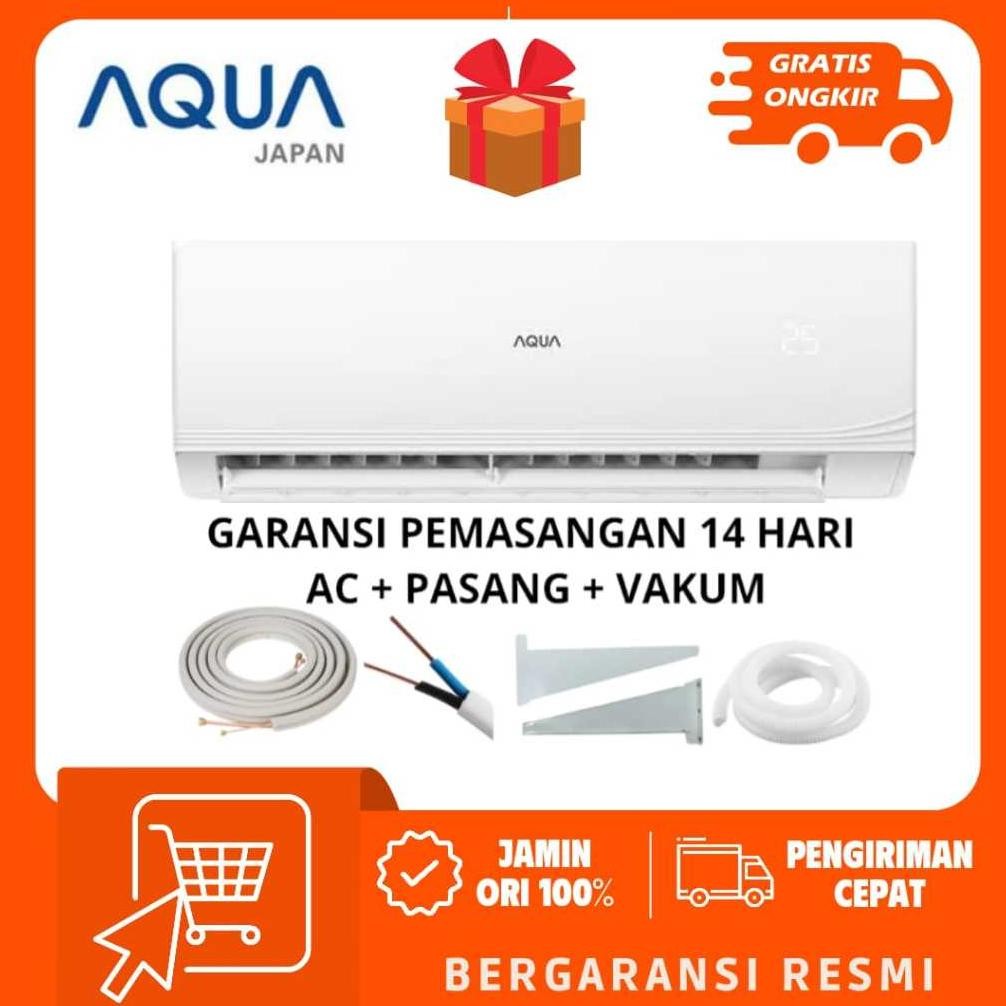 NEW AQUA AC AQA-KCR9FQAL/FQDL 1 PK Standard Low Watt [terbaik][terlaris]