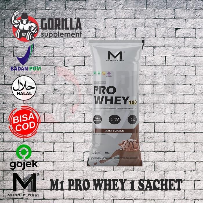 Muscle First Pro Whey 100 1 Sachet Prowhey M1 Musclefirst Whey Protein
