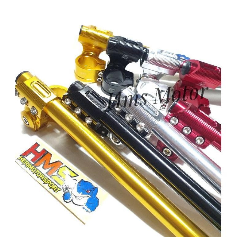 Stang Jepit Variasi NGO Model KTC Motor R15 Vixion Old  New  Ninja RR - Ninja R  Scorpio Xabre Tiger