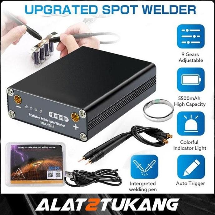 Spot Welder Portable Baterai 18650 Alat Las Titik Rakit Dh20 Pro+