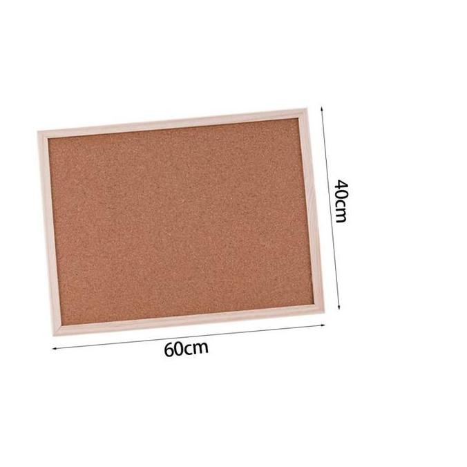 

TERLARIS - Note Memo Board Cork Board Softboard Wood Wall Hanging